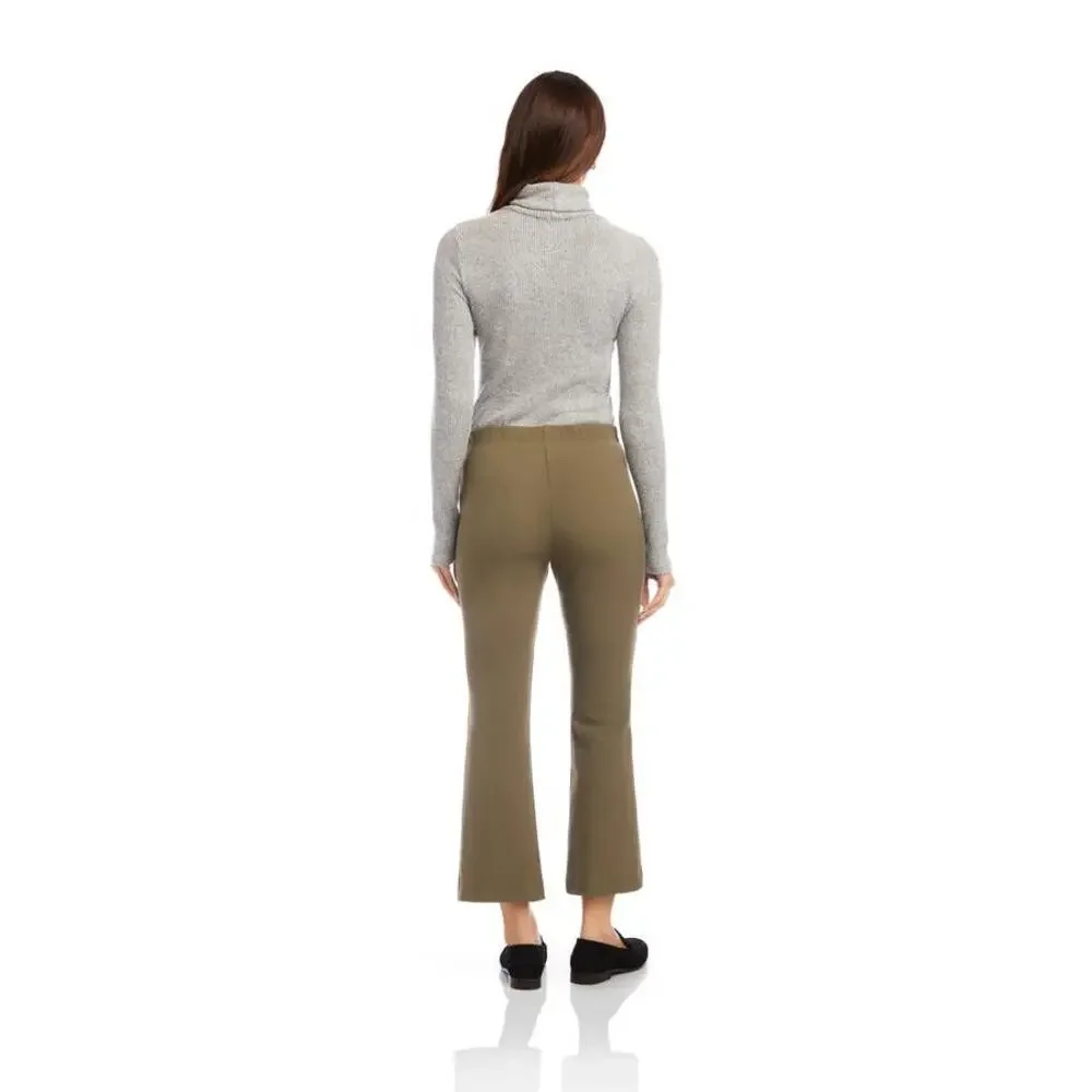 Fifteen Twenty Sigourney Pintuck Pants Light Olive M NWT Minimalist QuietLuxury